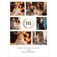 Gold Foil Laurel Wreath Holiday Photo Cards Image 6 of 6